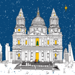 St Paul's Cathedral Christmas Card 2019